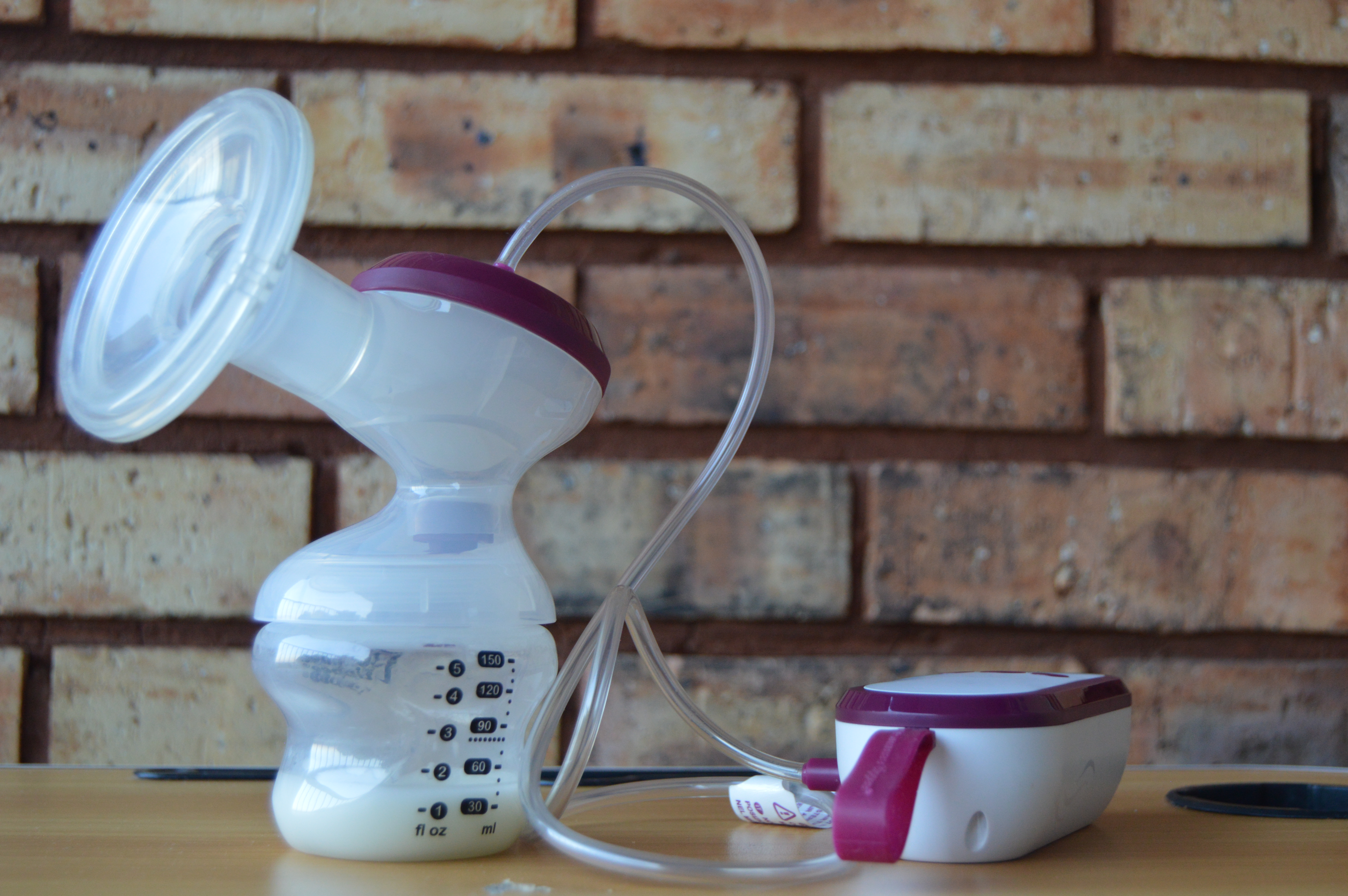 Electric breast pump